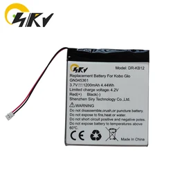 Batteria dello li-ione di 3.7V 1200mAh per la DR-KB2 elettrica GN345361 del libro di Kobo Glo