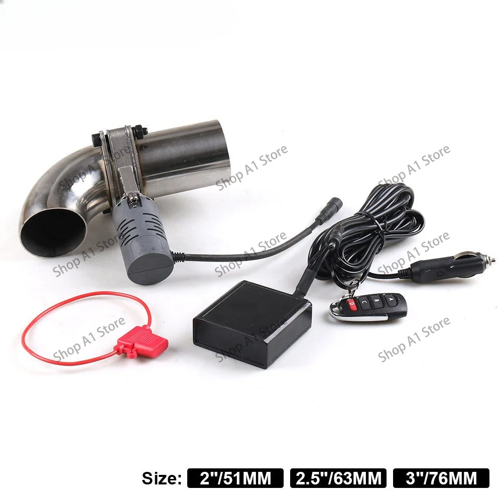 Automobile exhaust pipe modified sports car sound wave universal electric remote control variable electronic control exhaust
