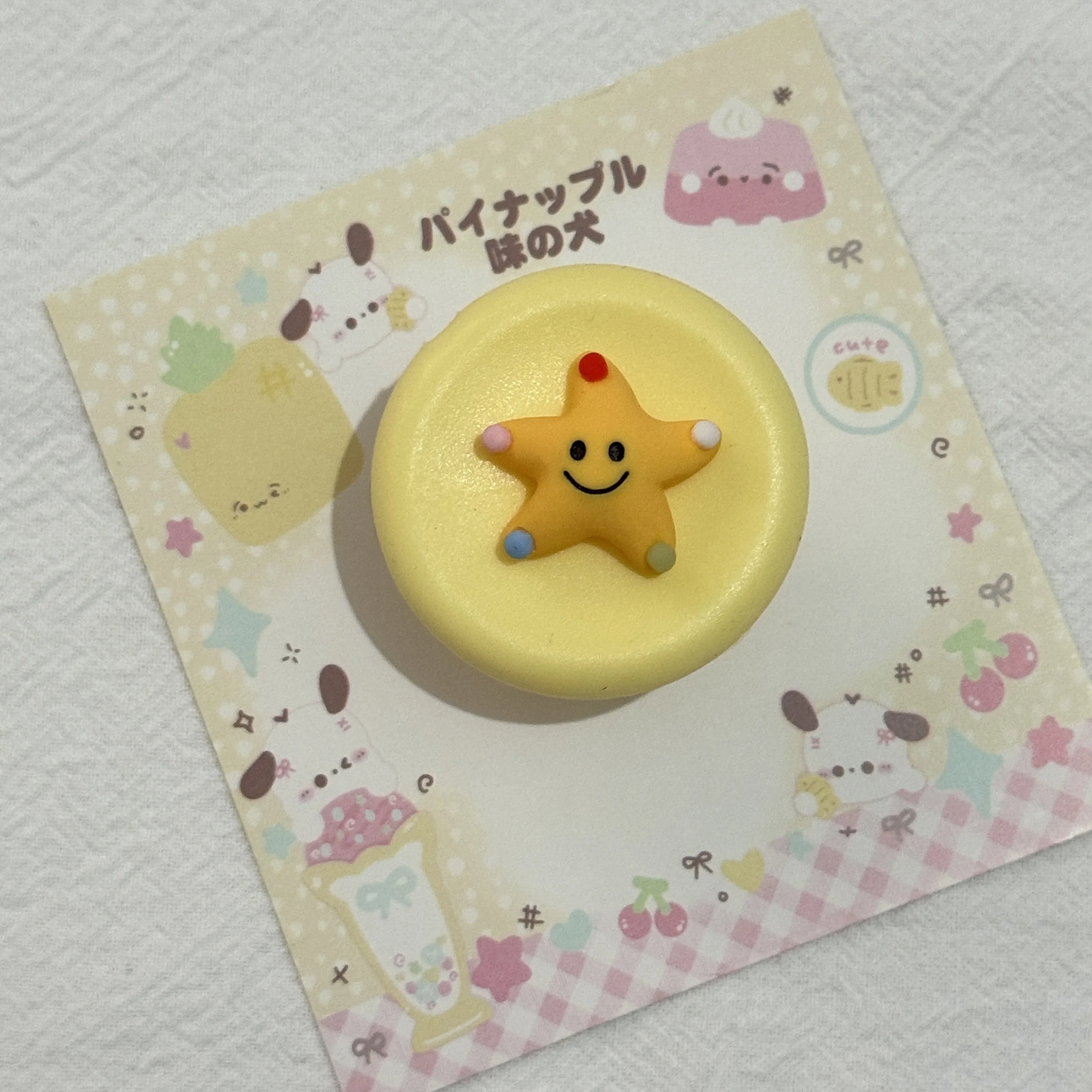 

Korean Cute Starfish Phone Holder Griptok Finger Ring Support For iPhone Samsung Cases Grip Tok Socket Bracket Girl Gift