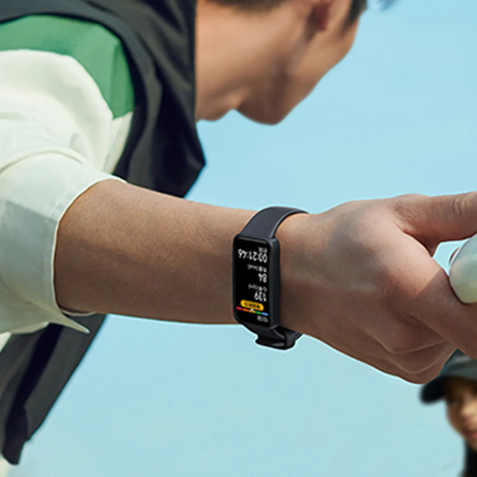 Silikonowy pasek do zegarka do inteligentnego zegarka Huawei Band 9. Oficjalna oryginalna wymienna opaska na nadgarstek do paska Huawei Band 9/8 Bransoletka Pasek