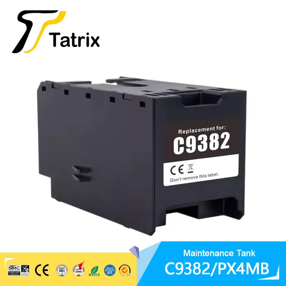 Tatrix C9382 C12C938211 PX4MB10 Compatible Maintenance Box Waste ink Tank for Epson WorkForce WF-C5310/WF-C5810/WF-C5390 Printer