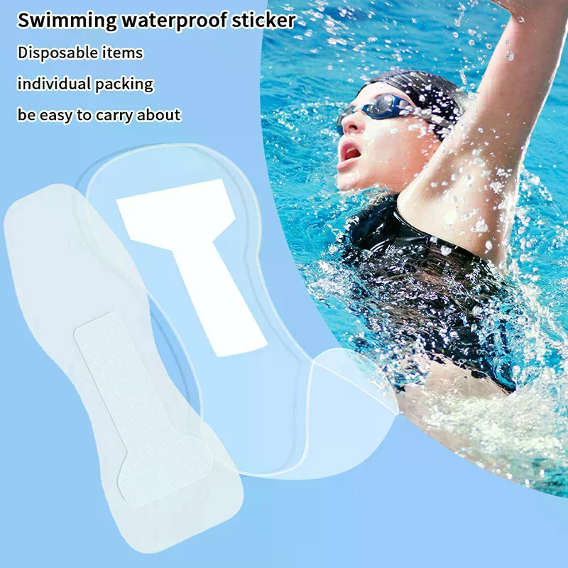 /YOV/Protective Hygienic Liners Adhesive For Swimwear Women Waterproof Panti Liner Swimming Private Patches Prevent Dirts Skin