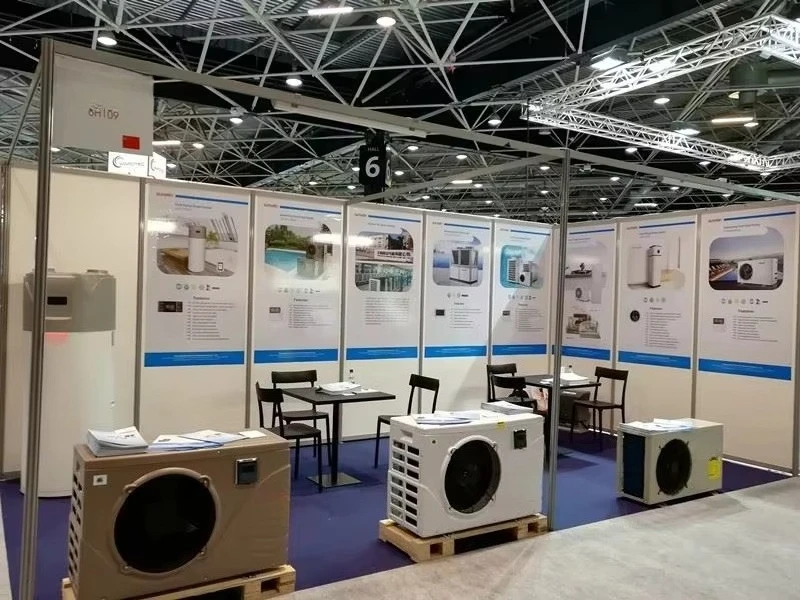 من الباب إلى الباب النقل الطاقة العالم نظام التدفئة تحت البلاط مضخة مجموعة مونومر 7kw مصدر الهواء مضخة الحرارة R290 سخان المياه