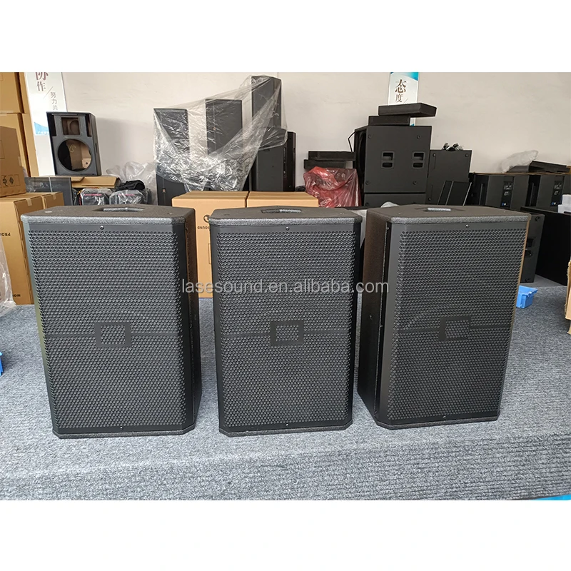 Professional DJ Stage Monitor Loudspeakers Full-Range 2-Way Passive Plywood PA Speakers with CE LASE Certification