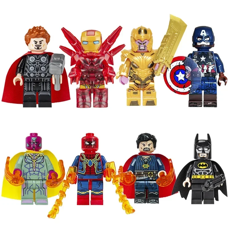 Ninja Anime Figuren Mini Figuurtjes Bouwblok Speelgoed Poppen Model Figuren Kinderen Jongens Verjaardag Cadeaus Slang Monster Gevechtsmodel