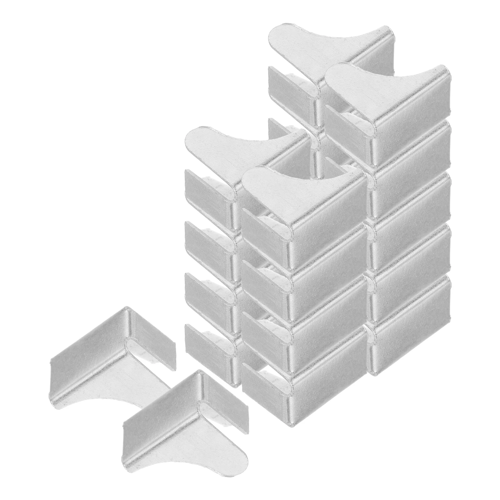 

20Pcs Shelf Clips Metal Heavy Duty Support Brackets for Cabinet Shelf Replacement Storage Organizer Hardware Shelving Hardware