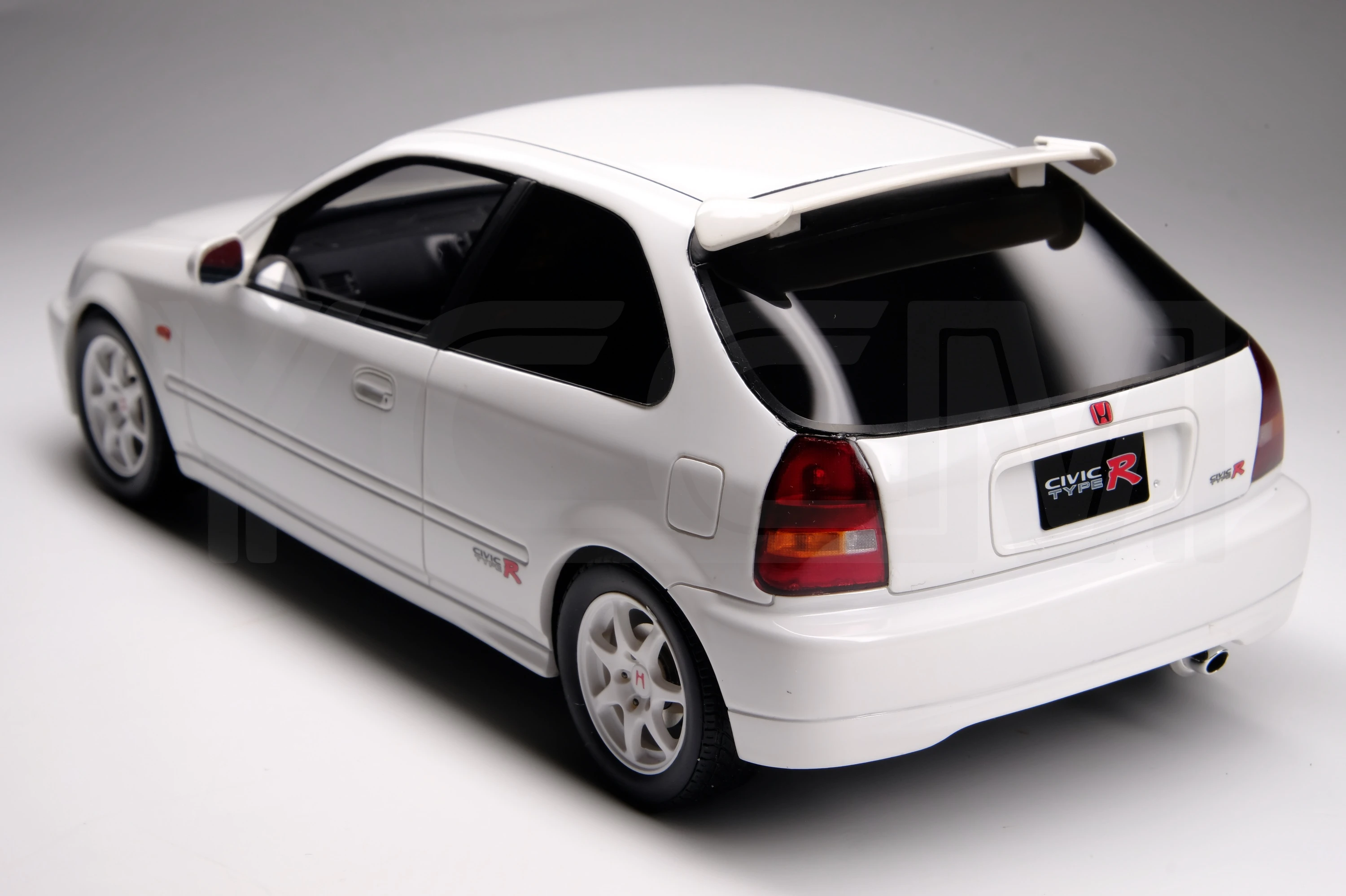 OTTO 1:18 For Civic EK9 Type R JDM Limited Edition Resin Metal Model Ornament Toy Birthday Gift