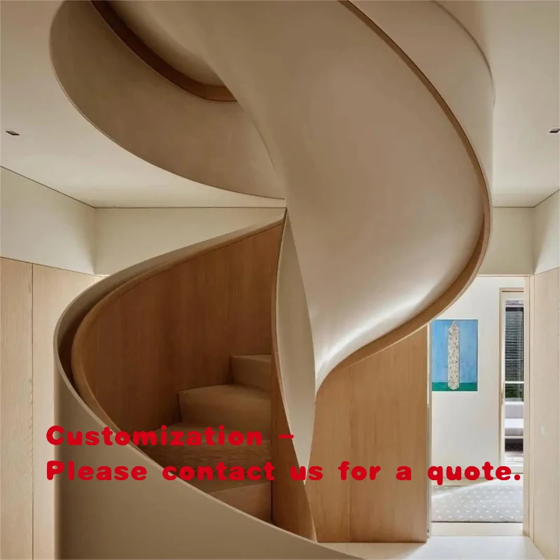 custom.Premium Side Panel Staircase with Clean Lines Upscale Residential Projects