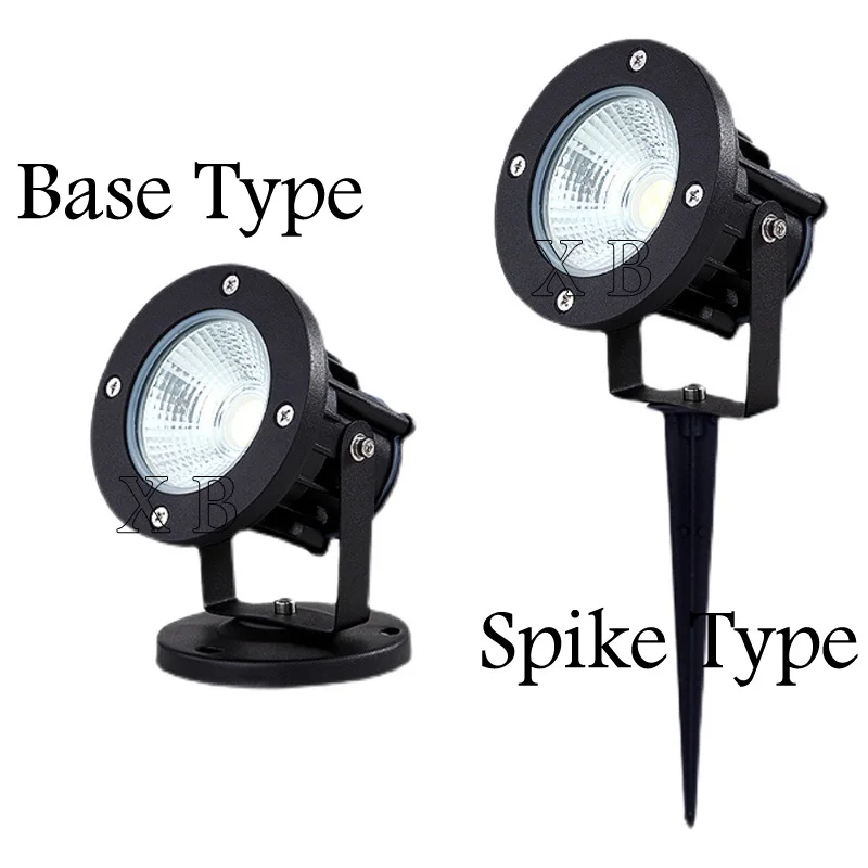 في الهواء الطلق مصباح حديقة مقاوم للماء ساحة مسار الأضواء AC85-265V DC12V الإضاءة في الهواء الطلق حديقة مصباح ليد 3 واط 5 واط 10 واط 12 واط مصباح الحديقة