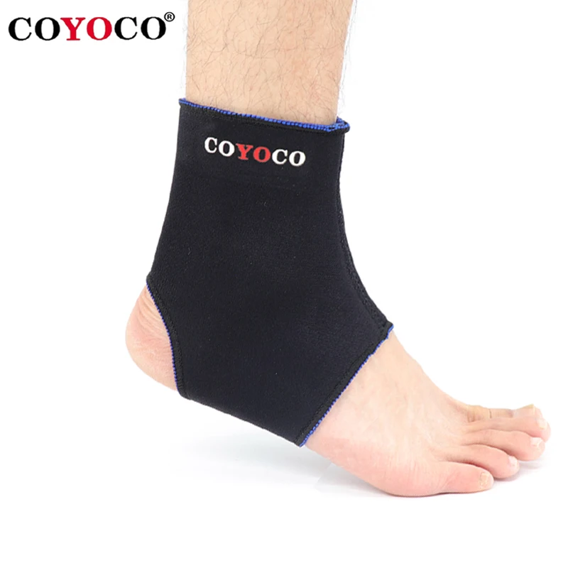 COYOCO Half Foot Ankle Support Brace Protector Leaky Toe Leaky Instep Anti Sprained Warm Nursing Care Basketball Badminton