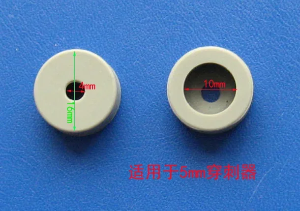 10PCS-Sealing cap for laparoscopic puncture device is made of silica gel with a diameter of 5mm, 10mm, 15mm and 18mm