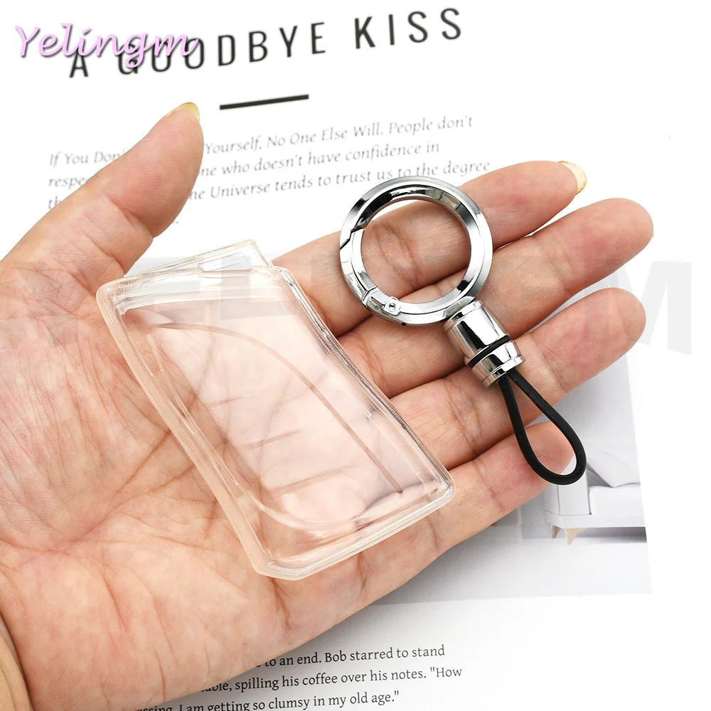 Black Transparent TPU Clear Key Fob Cover Case For Lexus ES NX RX RZ UX TX LC LX LM LS 250 300 350 450 500 Accessories