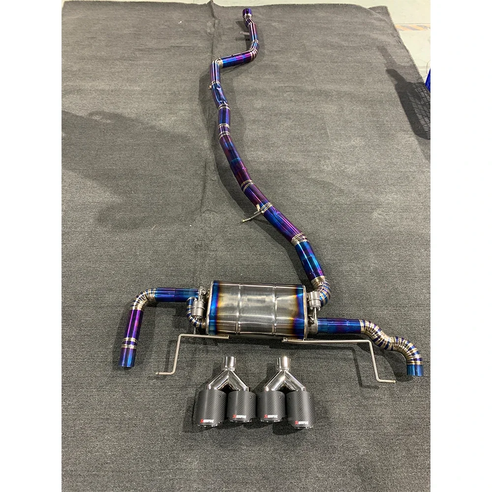 Factory High Performance Titanium Tuning Exhaust for BMW X3 Valvetronic Exhaust Muffler System Auto Parts Rear Exhaust Pipe