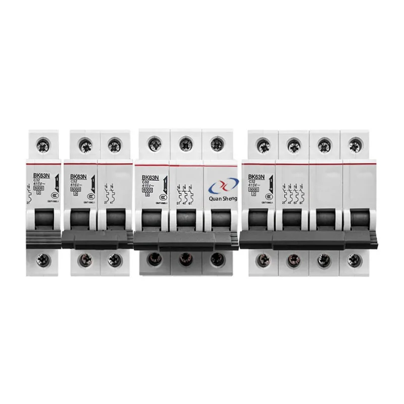 NEW Original small circuit breaker air switch high quality BK63N 4P 1/2/3/4/6/10/16/20/25/32/40/50/63A