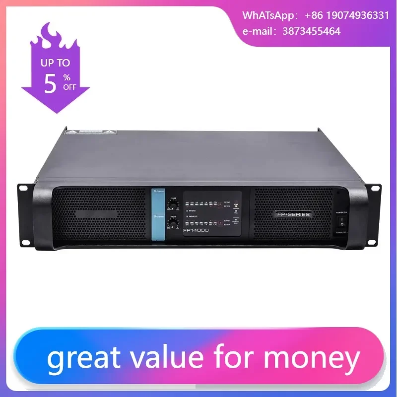 

Lab Group FP14000 Professional FP14000 Lab Crane Amplifier Sound 4 Channel Amplifier Sound 14000W Lab Gruppen FP14000 Original