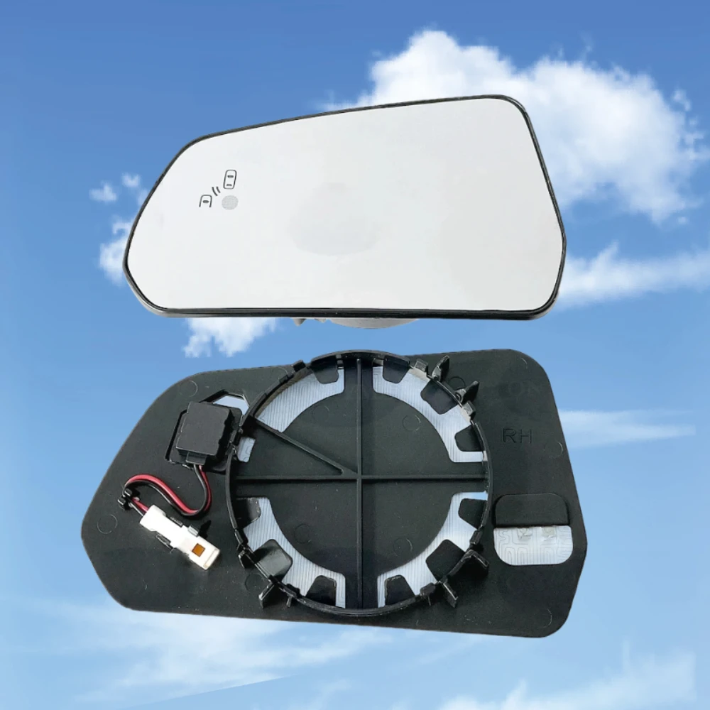 

Car Led Warning Blind Spot Mirror Glass For Ford Mustang 2015 2016 2017 2018 2019 2020 American USA type