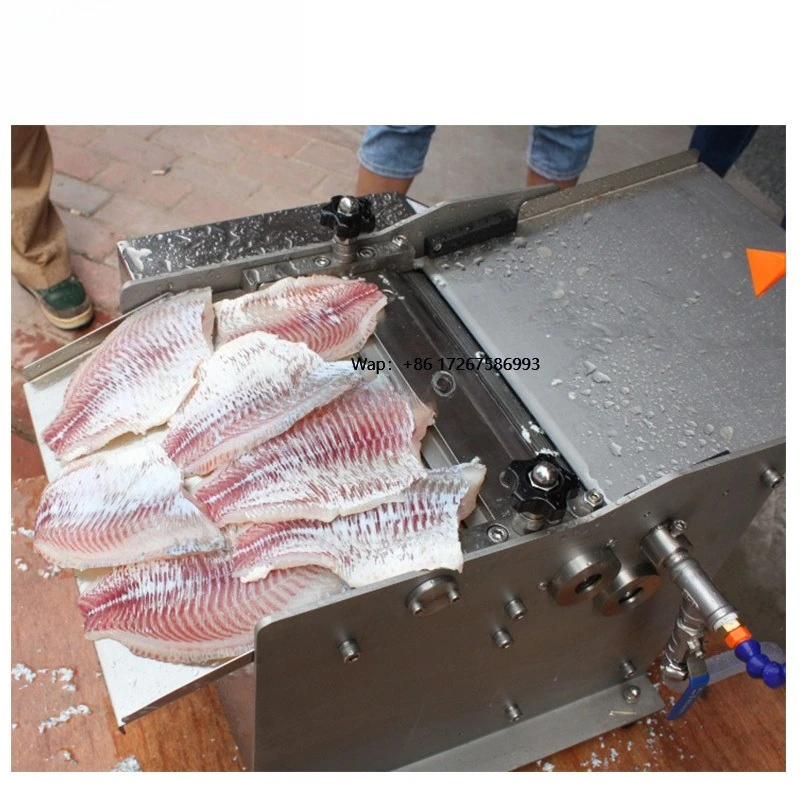 Stainless Steel Squid Fish Peeling Machine, Fish Removing Machine