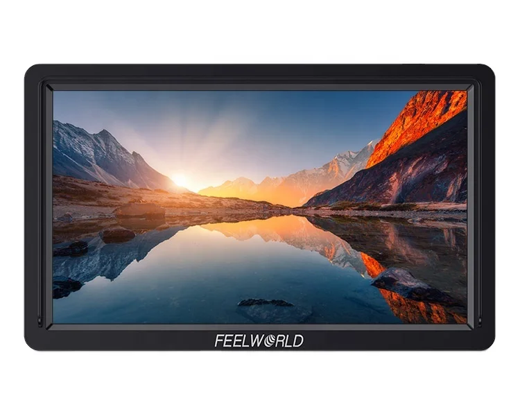 

FW568S 6 Inch On-camera Monitor with F970 External Power and Install Kit 3G-SDI 4K HDMI Input Output 1920X1080 IPS