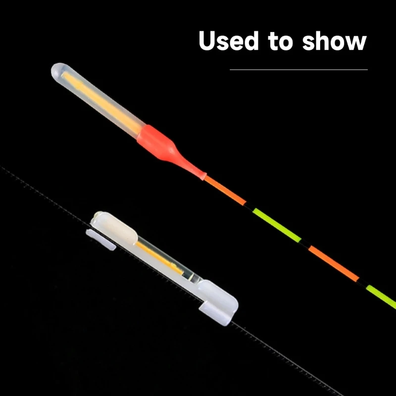 Fluorescent Fishing Light Sticks, Bright Green Light Rod Tip, Night Sticks, Fishing Supplies, 50Pcs