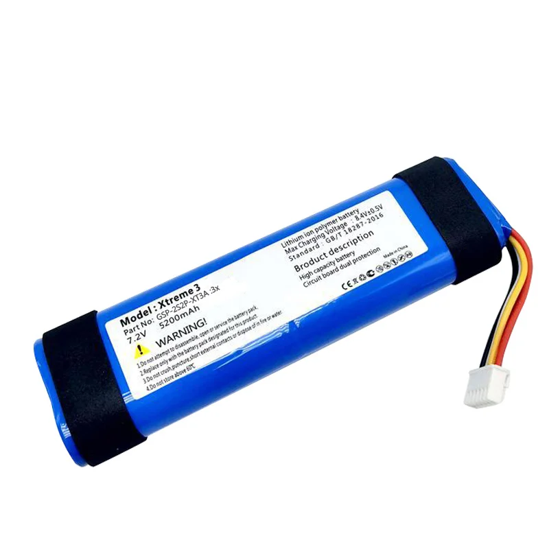 7.2v 5200/12500mah For JBL Xtreme 3 Xtreme3 Lithium Ion Polymer Battery For JBL Xtreme 3 Original Bluetooth Speaker Batteria