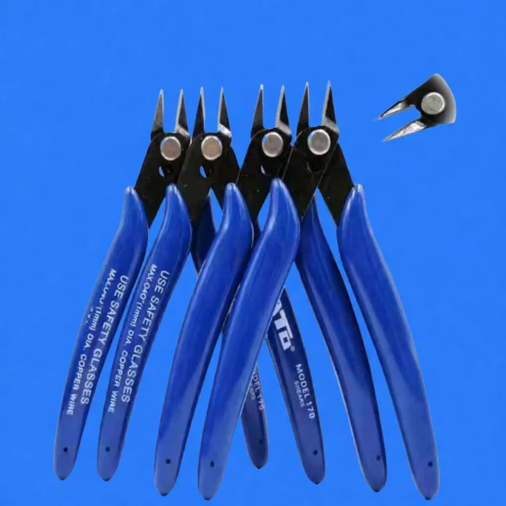 Electronic Cutting Pliers Precision Flush Nipper For Small Wire Hobby Crafting Plastic Sprue Cutter High Hardness Tool