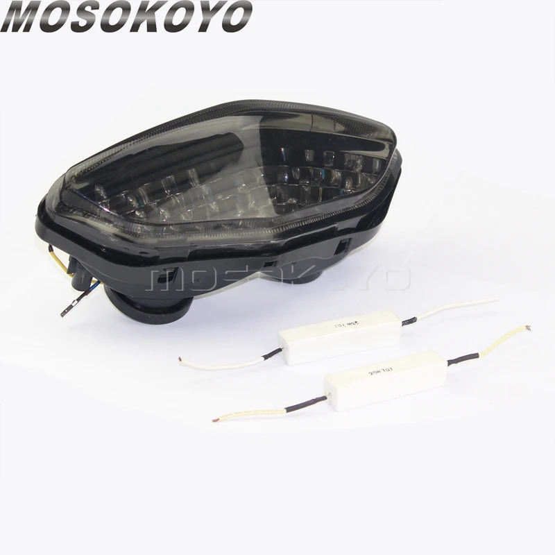 For Suzuki V-Strom DL 1000 650 LED Tail Light Integrated Rear Brake Stop Lamp Turn Signal Taillight Assembly DL650 DL1000 03-08
