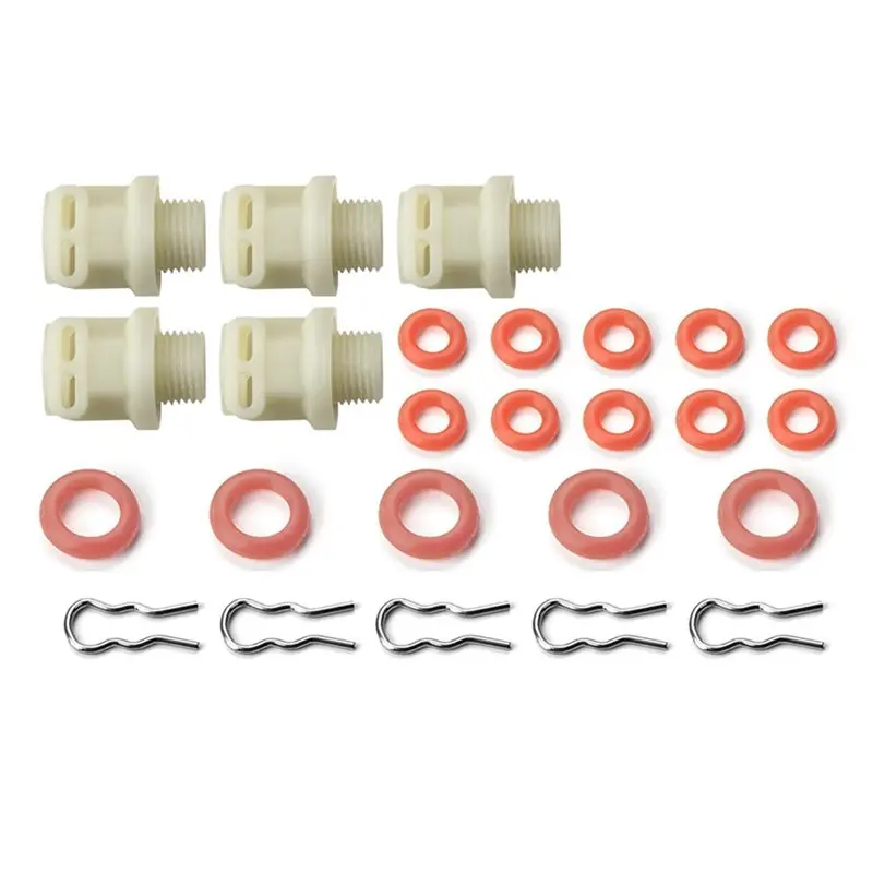 CYCLI-For Delonghi Magnifica Perfecta Primadonna Coffee Machine Compatible Solenoid Valve Connector Fitting 1/8M Thread Clip Cou