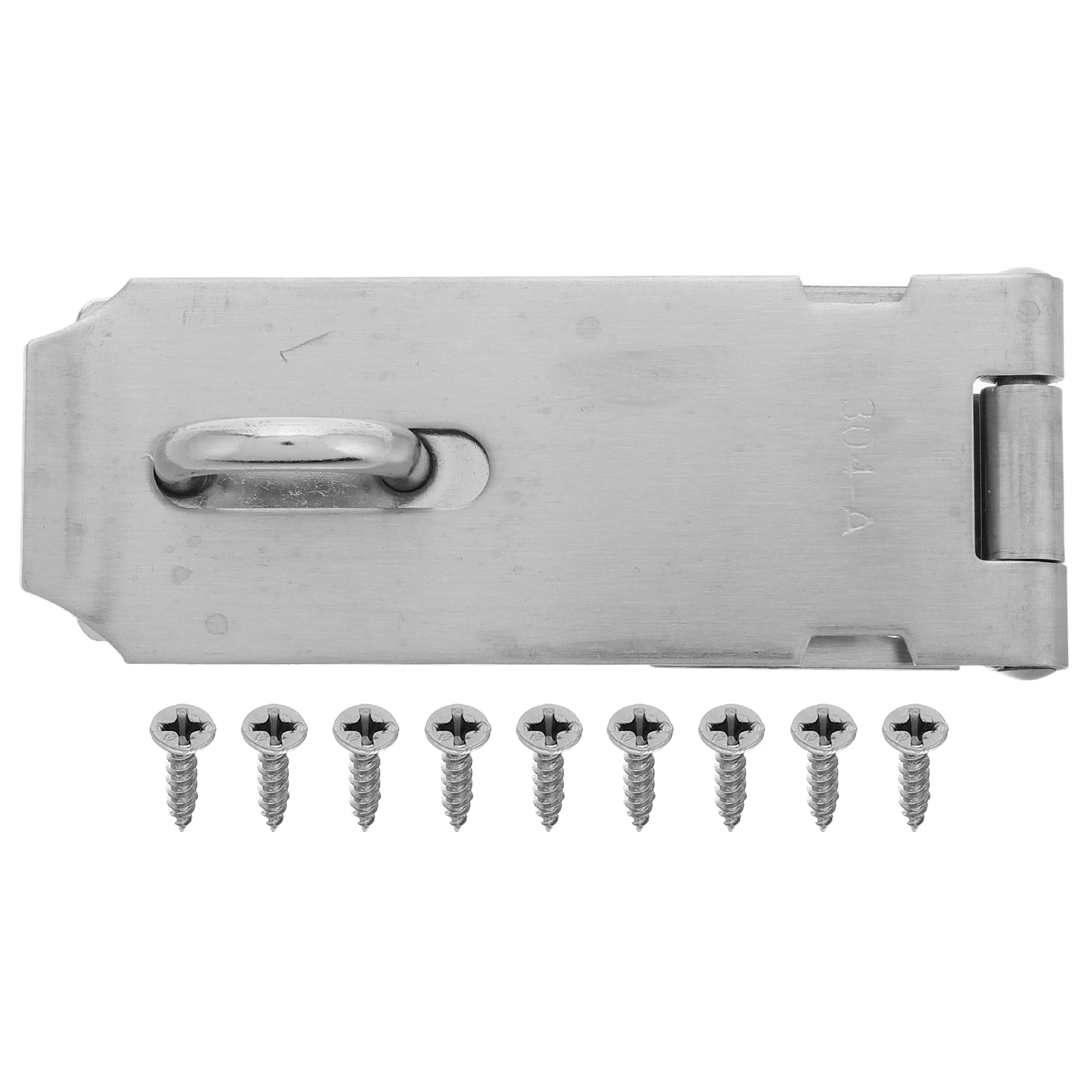 

Stainless Steel Duty Door Latch Lock Hasp Latch Gate Barn Door Locks Safety Shed Closet Security ClaspLatch Padlock