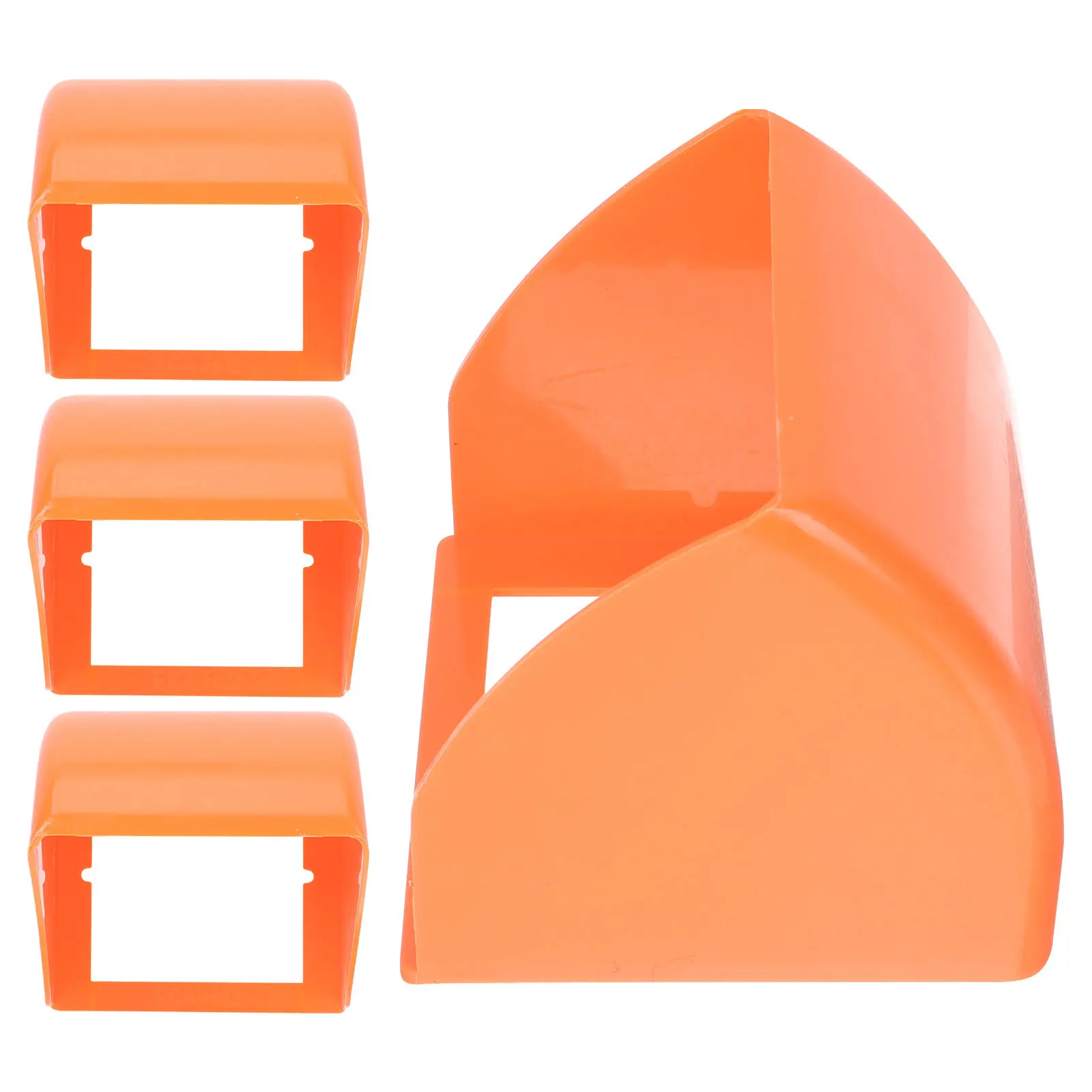 

4Pcs Waterproof Socket Cover Outdoor Wall Switch Protector 86 Type Plastic Socket Box Protector Case for Home Bathroom Kitchen