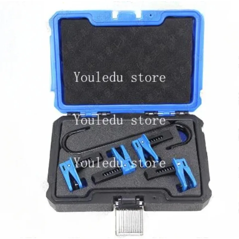 6pcs Car brake oil pipe plug Automotive brake nozzle clamp oil tool brake tubing to prevent oil spills