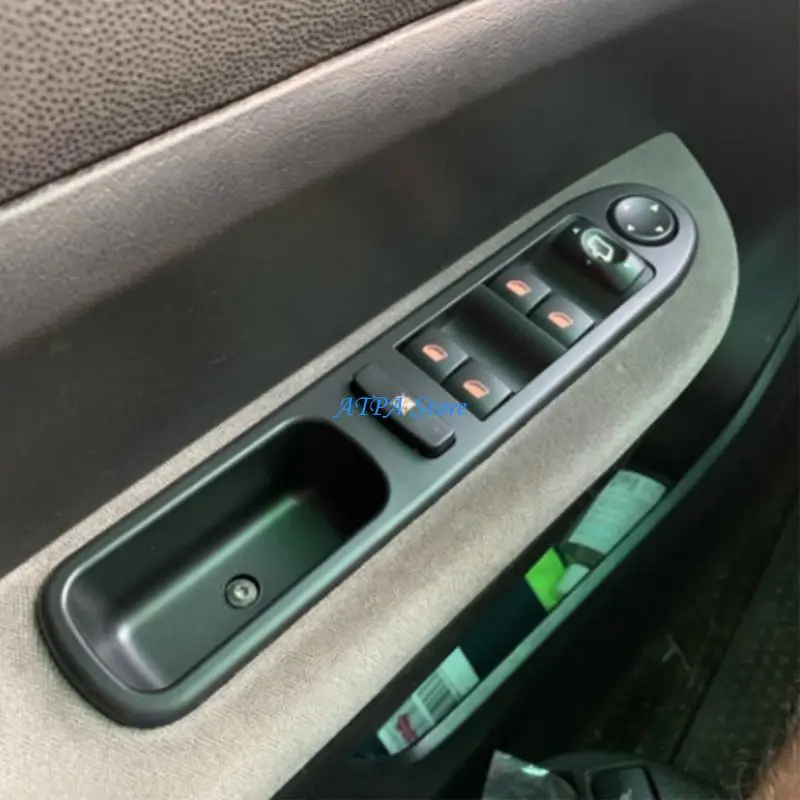 Công tắc cửa sổ kính nâng cấp U13C cho 6490.EH Dễ dàng lắp đặt Hoạt động trơn Công tắc điều khiển kính Phụ kiện xe hơi