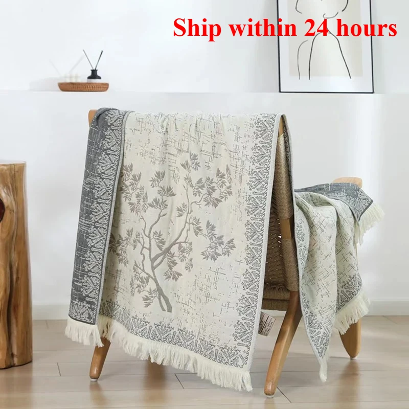 

2025 pure cotton towel Class A cotton jacquard yarn multi-layer gauze face towel face towel