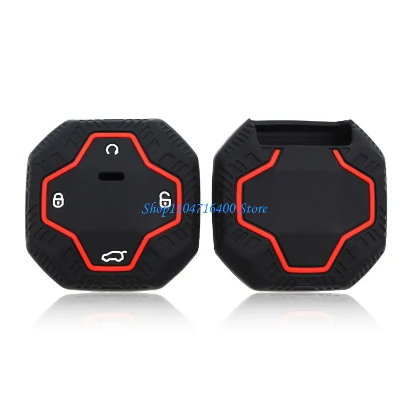 

y1gd защита от царапин для автомобильных ключей Мягкая силиконовая кожа амортизирующая конструкция для некоторых моделей