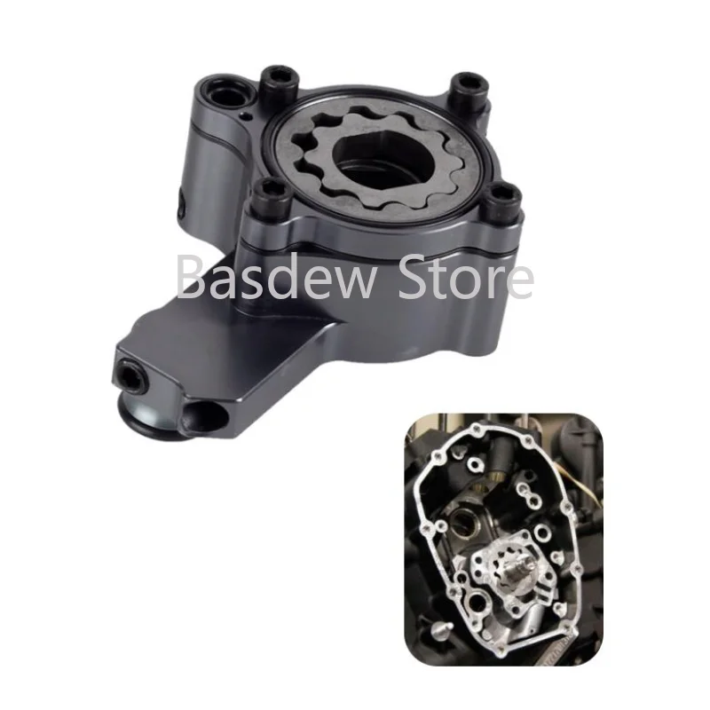 

Motorcycle High Flow Billet Aluminum Oil Pump for Harley Touring Softail Dyna Twin Cam 88 1999-2006 Accessories26035-99A