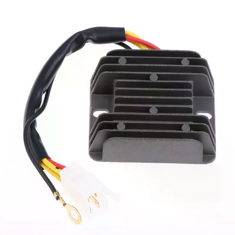 GS125 Regulator Rectifier Motorcycle Voltage Stabilizer Replacement High Reliability Low Heat Generation for Touring