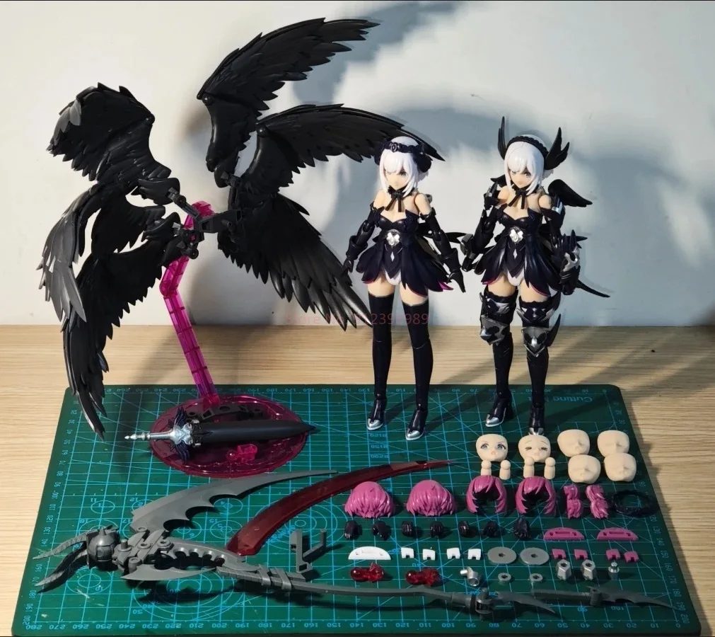 

Кукла-игрушка Fengyu Six Winged Black Angel Six Winged White Angel Arcanadea Special Hair Sickle, подарок для детей
