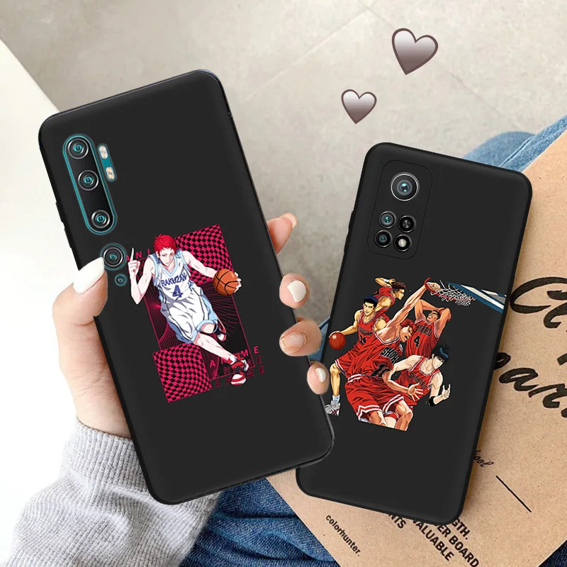 Silicone Soft Phone Case for Redmi Note 13 Pro 4G 5G 12 12c 13c Note12Pro Note13 Xiaomi 12t 12x 13Lite 12Lite Slam Dunk Cover image 4
