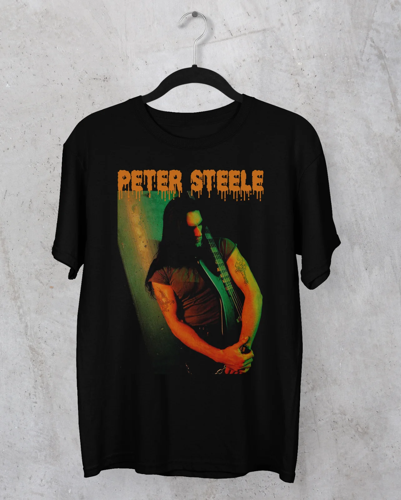 Peter Steele Type O Negative Cotton Black Full Size Men Women Tee Shirt BL103