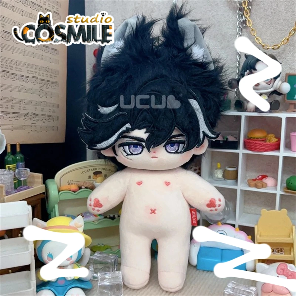 Game Genshin Impact Wriothesley リオセスリ 라이오슬리 Stuffed Plushie 20cm Plush Doll Toy Only Body YK