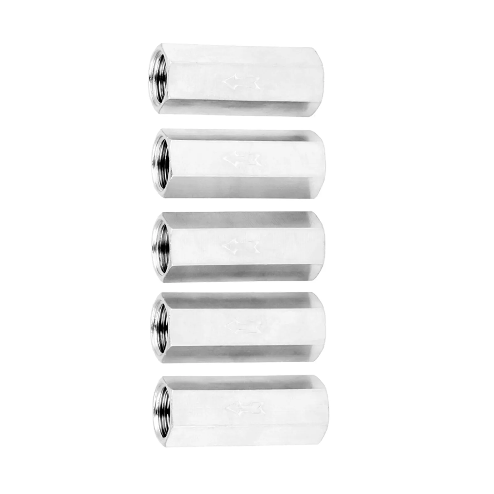 

1/4'' Air Check Valve, 5pcs Copper 1/4'' Female Threaded Full Port One Way Air Check Valve Accessory