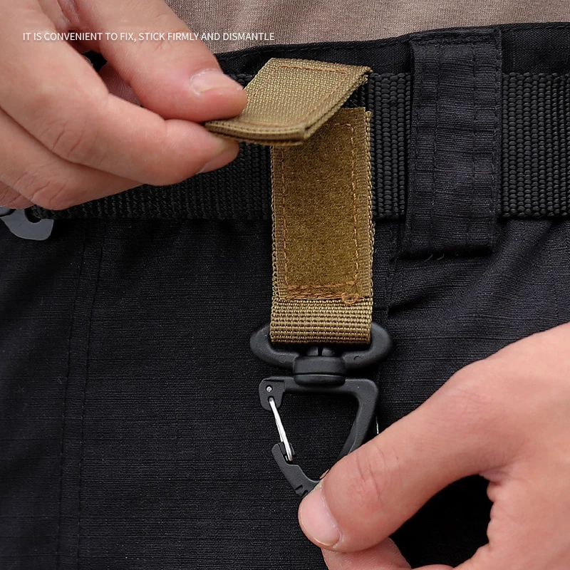 Mosquetón Molle de nailon para mochila táctica y escalada - imagen 5