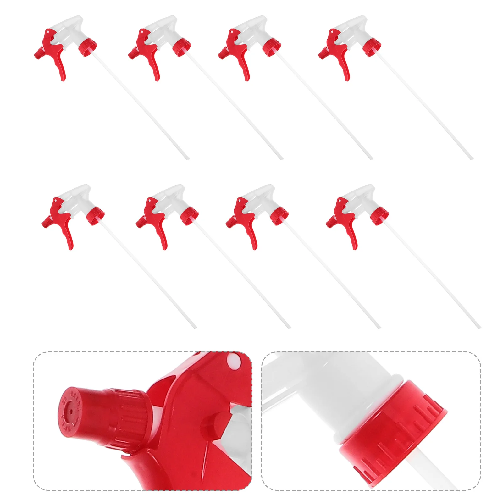 

12Pcs Adjustable Nozzle Spray Heads for Garden Hose and Bottles Lightweight Portable Fine Mist Easy Clean Spray Bottle Nozzle