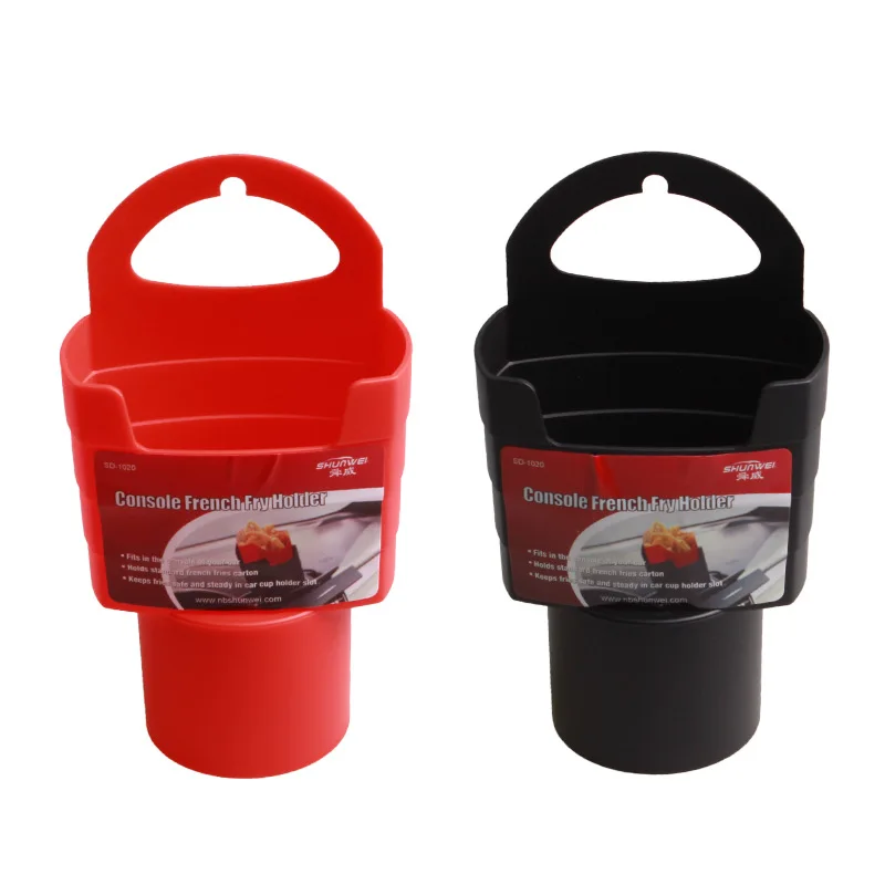 

French Fries Cup Holder Air Vent Storage Case Bucket Drink Holder Car Accessories