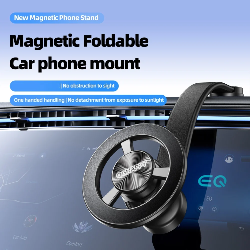 

Магнитный автомобильный держатель для телефона, подставка, магнитное автомобильное крепление для смартфона, GPS, поддержка мобильного сотового телефона в автомобильном кронштейне для iPhone 15, Samsung Xiaomi