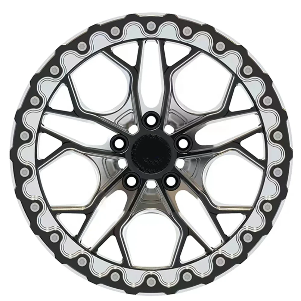 Ruedas beadlock forjadas, llantas para carreras de arrastre, 17x10, 6x139,7, 5x114,3, 5x112 ,100% tested well