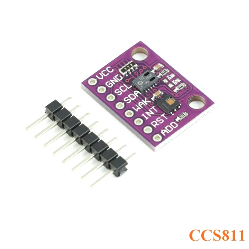 1PCS HDC1080 CCS811 Carbon Monoxide CO2 Sensor VOCs Air Quality Numerical Air Gas Temperature Humidity Module For Arduino