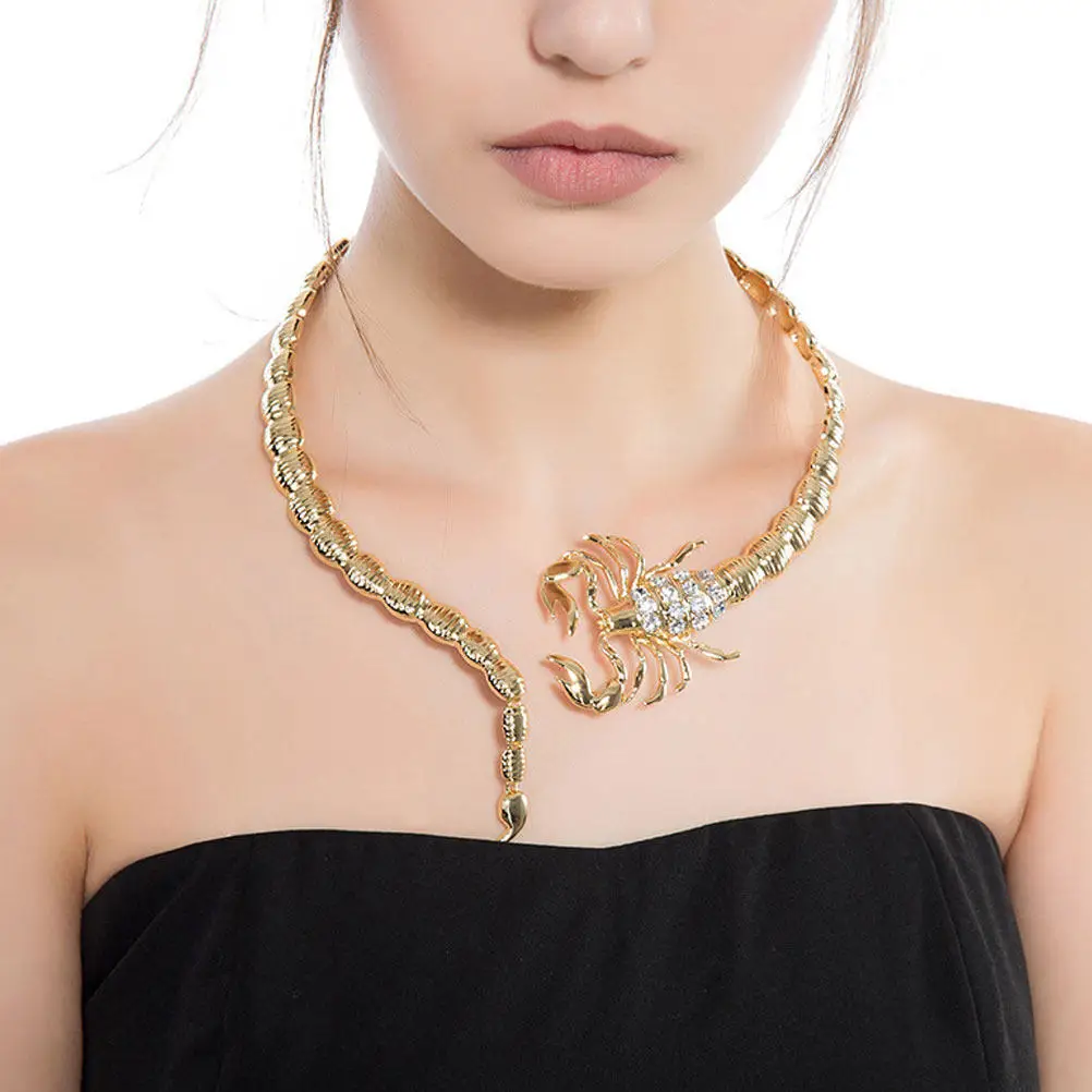 1Pcs Premium Alloy Rhinestone Necklace Women's Elegant Choker Delicate Foldable Neck Chain Feminine Jewelry Gift for Her