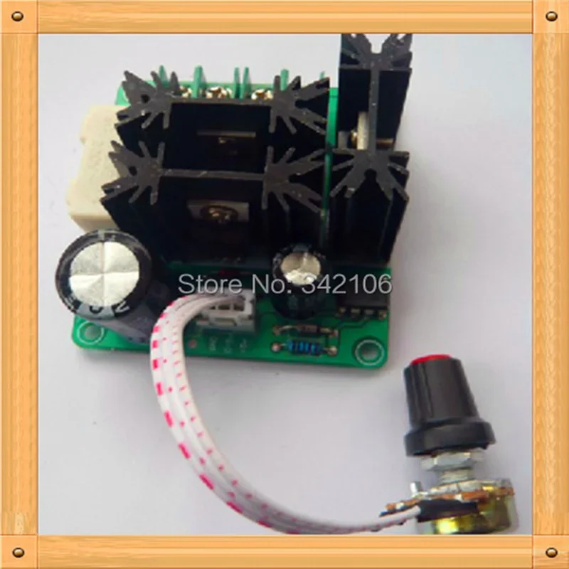 Controlador de Motor Pwm DC/PLC/0-5V Control de velocidad/5V-90V 15A Módulo Sensor