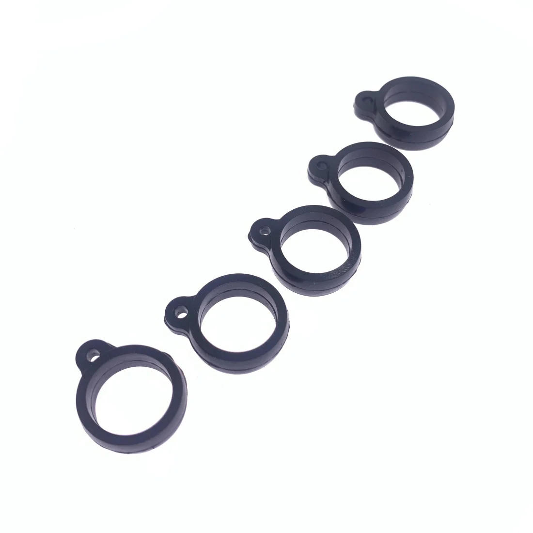 Rubber Ring Rope Pen Lanyard Holder Soft Hoop Anti-Lost Necklace Lanyards Ring Protect Small Household Appliance Accessories