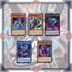 57 PCS The Phantom Knights Temple Yugioh Card Game Deck Easy Play Not Original Master Duel Yuto Ute DIY Deck MD